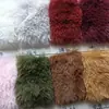 Tejido de Piel Sintética de Conejo Rex 1cm Amigable con la Piel Bufanda Tela de Piel Felpa Forro de Ropa Cojín Peluche de Muñeco Tela de Peluche