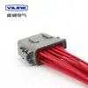 Conector de coche Dechi de 2/3/4/6/8/12 pines serie DTM arnés de cableado conector impermeable enchufe macho y hembra