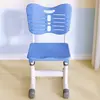 Cadeira Elevatória Escolar Simples, Cadeira para Estudo em Casa, Cadeira de Escrita para Aluno do Ensino Fundamental, Banco para Mesa Infantil, Cadeira com Encosto para Quarto de Estudante