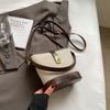 Bolsa Pequena de Cor Contrastante de Alta Qualidade para Mulheres 2024 Nova Popular Estilo Estrangeiro Versátil Bolsa Transversal Bolsa de Mão da Moda Bolsa Balde