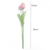 Ins Tulip Flor Artificial Casa Decoração de Sala de Estar Mesa de Jantar Vaso Ornamentos de Flores Adereços de Tiro