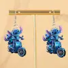 Pendientes Divertidos de Acrílico Estilo Coreano y Japonés Decoración de Puntos Popular Transfronterizo Dibujos Animados Interestelares Navidad Pendientes Lindos