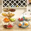Atacado do Fabricante Mesa de Centro para Sala de Estar Doméstica Popular Ins de Aparência Elegante Prato de Lanches Doces Ktv Prato de Frutas Rotativo