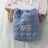 Nueva Bolsa de Almacenamiento Simple de Algodón Acolchado, Bolsa Portátil con Cordón, Bolsa de Almacenamiento para Cámara Anti-Caídas y Anti-Rayaduras, Bolsa Pequeña para Artículos de Tocador