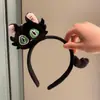 Diadema de gato linda gatito súper lindo diadema de dibujos animados divertida niños adulto actividad actuación foto horquilla diadema