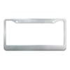 El marco de matrícula de aleación de aluminio y acero inoxidable regulado por EE. UU. de venta caliente transfronteriza admite una variedad de procesos LOGO