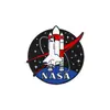 Insígnia de Metal Aeroespacial da Nasa Mochila Tendência Estudantil Jaqueta Acessórios Atacado Broche Criativo Presente Comemorativo