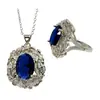 Venta caliente en vivo de Tiktok collar con colgante de anillo estilo concubina imperial collar con colgante de anillo de flor