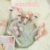 Cortauñas de Gatito Lindo de Dibujos Animados Lima de Uñas Portátil Set de Cortauñas Tijeras de Uñas de Alto Valor Femenino Venta al por Mayor