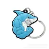 Animal Perro Gato Llavero de PVC Anillo de Llavero Cadena de Llaves Colgante Anillo de Llavero Llave de Coche