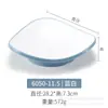 Prato para loja de hot pot com prato de acompanhamento prato comercial de melamina imitação de porcelana talheres self-service prato para churrasco prato para carne bovina e ovina prato bola