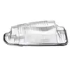 Aplicable a Ford TRANSIT MK8 espejo retrovisor luz lateral intermitente carcasa de lámpara transparente