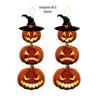 Enfeites decorativos para pendurar na porta do pátio de Halloween transfronteiriços, bandeira pendurada, pingente de papel de abóbora, fundo, enfeites decorativos para pendurar, atacado