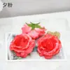 15cm Redondo Cabeça de Flor Rosa Flor de Seda Flor Artificial Decoração de Casamento Flor Rosa Exquisita Decoração de Casa DIY Tecido de Seda Item Mais Vendido