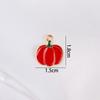 Colgante de Fruta de Aleación con Goteo de Aceite Mixto Accesorios DIY Pulsera Aretes Accesorios Colgante Cereza Fresa Piña