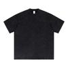 Camiseta Masculina de Manga Curta Tilani Camiseta 250g Algodão Pesado Camiseta Lavada Desfiada Retrô Desgastada Gola Redonda