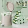 Bolsa de Basura Desechable Extra Gruesa Aroma a Camelia Sin Lágrimas Rollo Grande Punto de Ruptura Espesado Biodegradable Cocina Hogar Desodorante Bolsa de Plástico