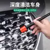 Cepillo para Detallado de Autos, Cepillo para Lavado de Autos, Cepillo de Limpieza de Cerdas Suaves, Cepillo para Limpieza Interior de Cubos de Rueda, Herramienta de Belleza para Limpieza Fina de Autos