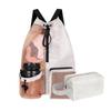 Nueva Bolsa de Natación con Mochila de Malla con Cordón, Bolsa Impermeable, Mochila de Playa, Bolsa para Gimnasio y Equipo, Secado Rápido