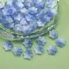 Acessórios Estéreo Flor Pequena Flor de Cerejeira Esmaltada 10mm Grampo de Cabelo Infantil Grampo de Cabelo DIY Acessórios de Joias com Contas da Dinastia Han