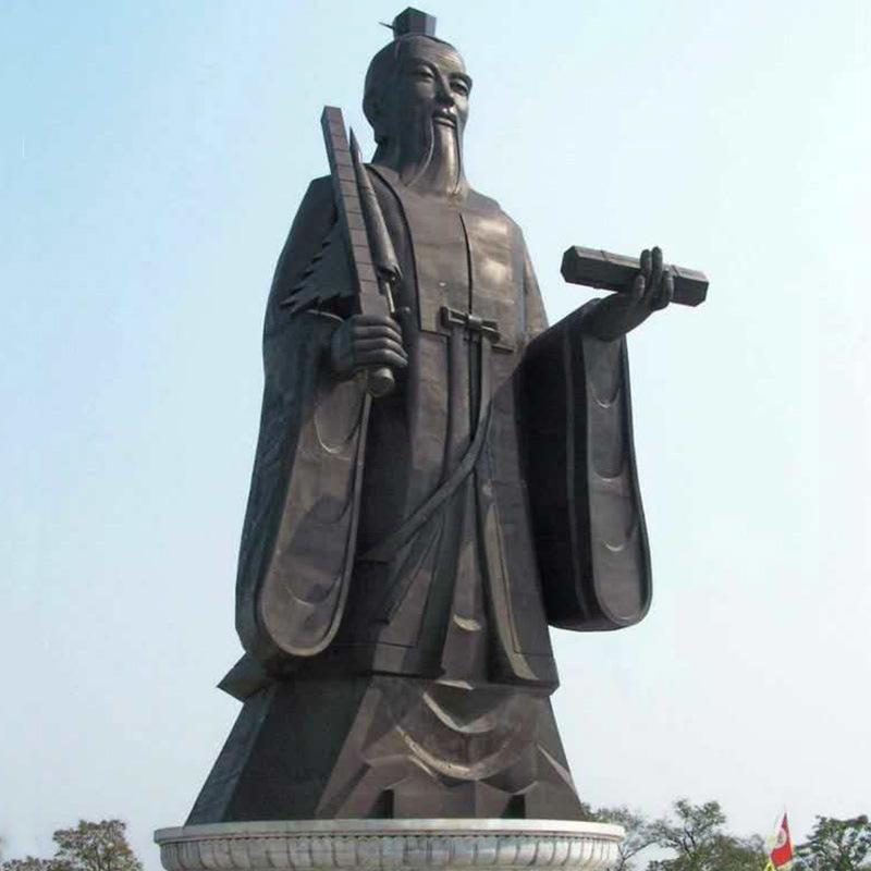 铜人物范蠡雕塑
