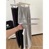 Calças de Papel Imitação Cobre Amônia Seda Camada de Ar Calças de Perna Larga Femininas Verão Soltas Emagrecimento Combinação Total Casual Calças de Varredura de Chão Femininas