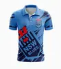 [Novo Modelo 2025] Polo Comércio Exterior Estampa Digital 3D Raider Melbourne Cowboy Estilo Quente Guerreiros Mustang