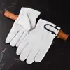 Guantes de soldadura cortos Palma Boca de Tigre engrosados resistentes al desgaste manejo de soldadura piel de cerdo aislamiento térmico protección laboral para trabajadores protección del trabajo