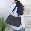 Bolso Cruzado Casual con Múltiples Bolsillos para Hombres y Mujeres Bolso de Hombro Único de Gran Capacidad Bolso Deportivo Resistente al Agua Bolso Cruzado de Tela para Mujeres