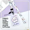 Portatarjetas de Cuello para Estudiantes, Tarjeta de Identificación, Tarjeta de Campus, Tarjeta de Comedor, Estuche Deslizante para Tarjetas, Venta al por Mayor, Portatarjetas de Identificación Unisex, Cubierta Protectora, Estuche Rígido