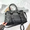 Bolso Retro Nuevo para Mujer 2026, Bolso de Hombro Cruzado de Gran Capacidad, Bolso Tote de Cuero Suave de Color Sólido, Bolso de Mano para Viajes Diarios