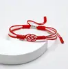 Pulseira de Surf Masculina com Contas de Prata, Símbolo do Infinito, Pulseira de Corda Palestina Trançada Vermelha, Amarela e Azul do Infinito