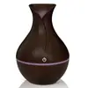 Vaso pequeno grão de madeira umidificador difusor três cores disponíveis 130ml grão de madeira carro mini umidificador