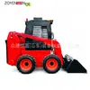 Cargadora Compacta TS150 - Carretilla Elevadora Mini con Ruedas para Decoración Interior - Cargadora Compacta Multifuncional para Proyectos de Construcción