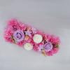 Envío Gratis Nuevo Estilo Boda Artificial Piso Seda Flor Terminada Decorativa Fila de Flores Hotel Pared de Flores Camino Llevando Flor Arte Floral de Boda