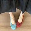 Mocasines de Ante Gruesos con Lazo Suave para Mujer, Novedad Otoño 2026 Ballet Suela Suave Cómodos Versátiles Zapatos de Mujer