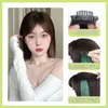 Extensiones de Cabello, Extensiones para Pelucas, Extensiones de Cabello para Colgar en las Orejas, Pelucas de Cabello Simuladas Decoloradas y Teñidas para Mujeres, Extensiones de Cabello Recto de Seda de Alta Temperatura, Extensiones de Cabello Recto Versátiles