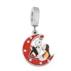 Policía Chicas Superpoderosas gota de aceite accesorios DIY caricatura japonesa caricatura linda versión Q colgante de acero de titanio collar colgante