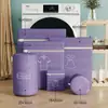 Bolsa Gruesa Estampada para Lavandería, Bolsa de Malla para Lavadora, Bolsa Protectora Especial para Ropa Interior, Sujetadores y Ropa, Bolsa de Lavandería de Hotel de Alta Gama