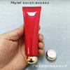 50g gramas 50ml mililitros cuidados com a pele cosméticos limpador protetor solar BB creme para as mãos tubo vermelho macio frascos de amostra materiais de embalagem