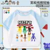 Las camisetas de verano raglán de manga corta para niños y niñas de Suzys Restaurant están de moda