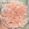 Glitter gelatinoso luminoso com furo médio cauda de fênix borboleta perolada faça você mesmo acessórios para pendurar acessórios para cabelo atacado