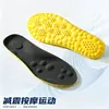 Palmilhas Antibacterianas e Desodorizantes 4D Nuvem com Sensação de Andar nas Nuvens, Absorventes de Suor, Respiráveis e Confortáveis para Ficar em Pé por Longos Períodos, Palmilhas Absorventes de Choque para Esportes para Homens e Mulheres, PU de Alta Elasticidade