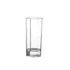 Zun Gao Bai Material Catering Vaso de Vidrio Transparente Hogar Té Bebida Cerveza Leche Vaso Octagonal