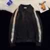 Camisa Polo para Hombre 2025 Primavera y Otoño Marca de Tendencia Cuello de Solapa Sudadera Jacquard Tendencia para Hombre Camiseta de Manga Larga Top Chaqueta