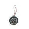 Portabombilla de luz trasera de coche BAY15D de doble contacto 12499 S25 de doble cable pie alto y bajo 1016 portalámparas 1157 portalámparas de cable de cobre
