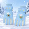 Guantes de invierno para niños de 3 a 17 años, gruesos, resistentes al frío, impermeables, a prueba de viento, antideslizantes, cálidos, para esquí y nieve.