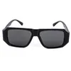 Gafas de Sol de Gama Alta con Montura Cuadrada, Simples y Versátiles, para Hombres, Gafas Anti-UV para Conducir, Gafas para Posar 119 9797