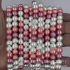 Perlas Redondas Shijia de Color Mixto de Alta Calidad, Cuentas Sueltas para Pulsera, Collar, Accesorios de Joyería, Cuentas Semi-Terminadas al por Mayor