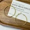 Pendientes de Aro Minimalistas Diseño de Nicho de Alta Gama Pendientes de Aro Versátiles Nuevos y Populares Puños de Aro para Oreja Accesorios